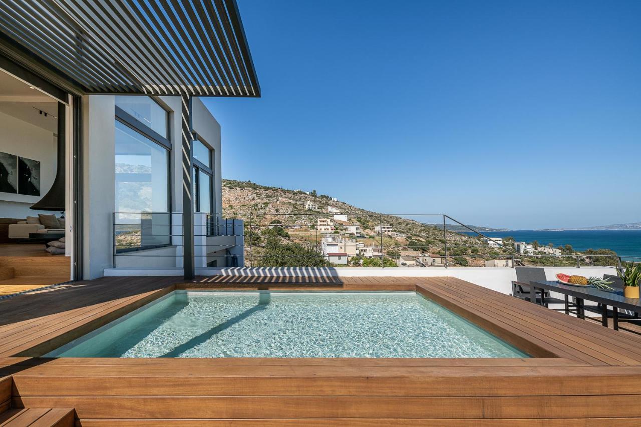 Villa Seametry Luxury Living Penthouse Souda Exterior foto