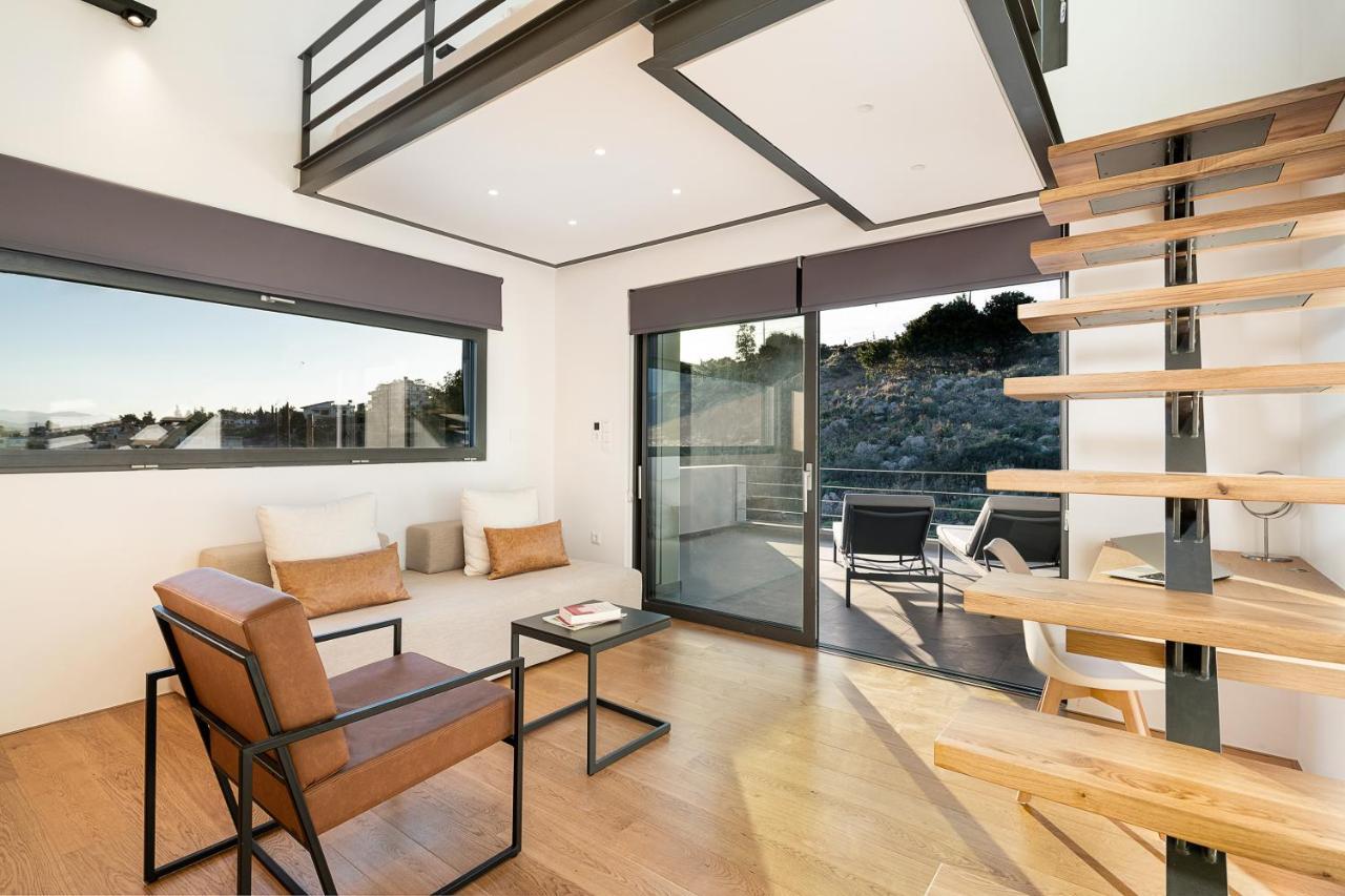 Villa Seametry Luxury Living Penthouse Souda Exterior foto